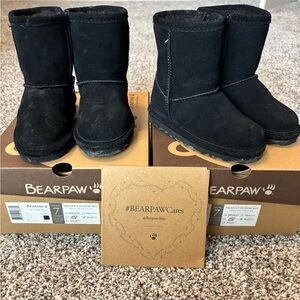 Bearpaw Kids Black Boots matching